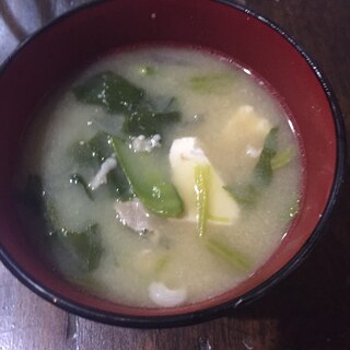 いろいろ野菜入り豚汁